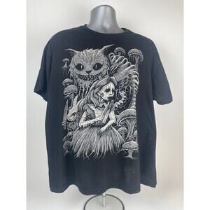 Vampire Freaks “Alice in Wonderland” Graphic T-Shirt Men’s XL